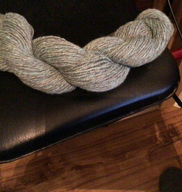 Circus City Alpaca Yarn, Gray w Lt Blue Highlights, 3ply Dk