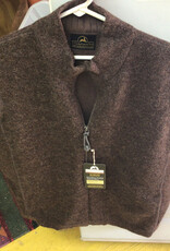 Villa de Alpaca Alpaca Vest  men’s D ark Br Med