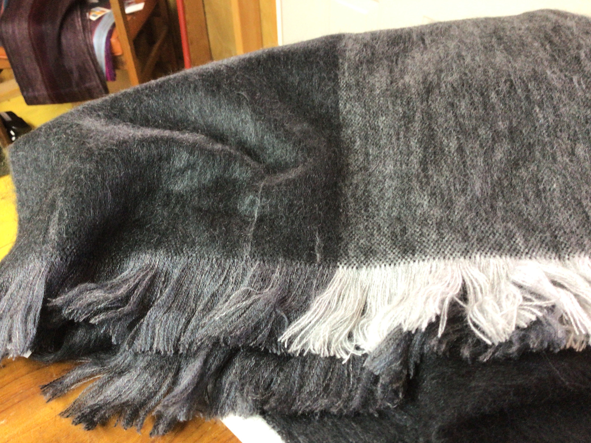 Funky Alpaca Alpaca Shaw, Evening Shadow Blk/Gray