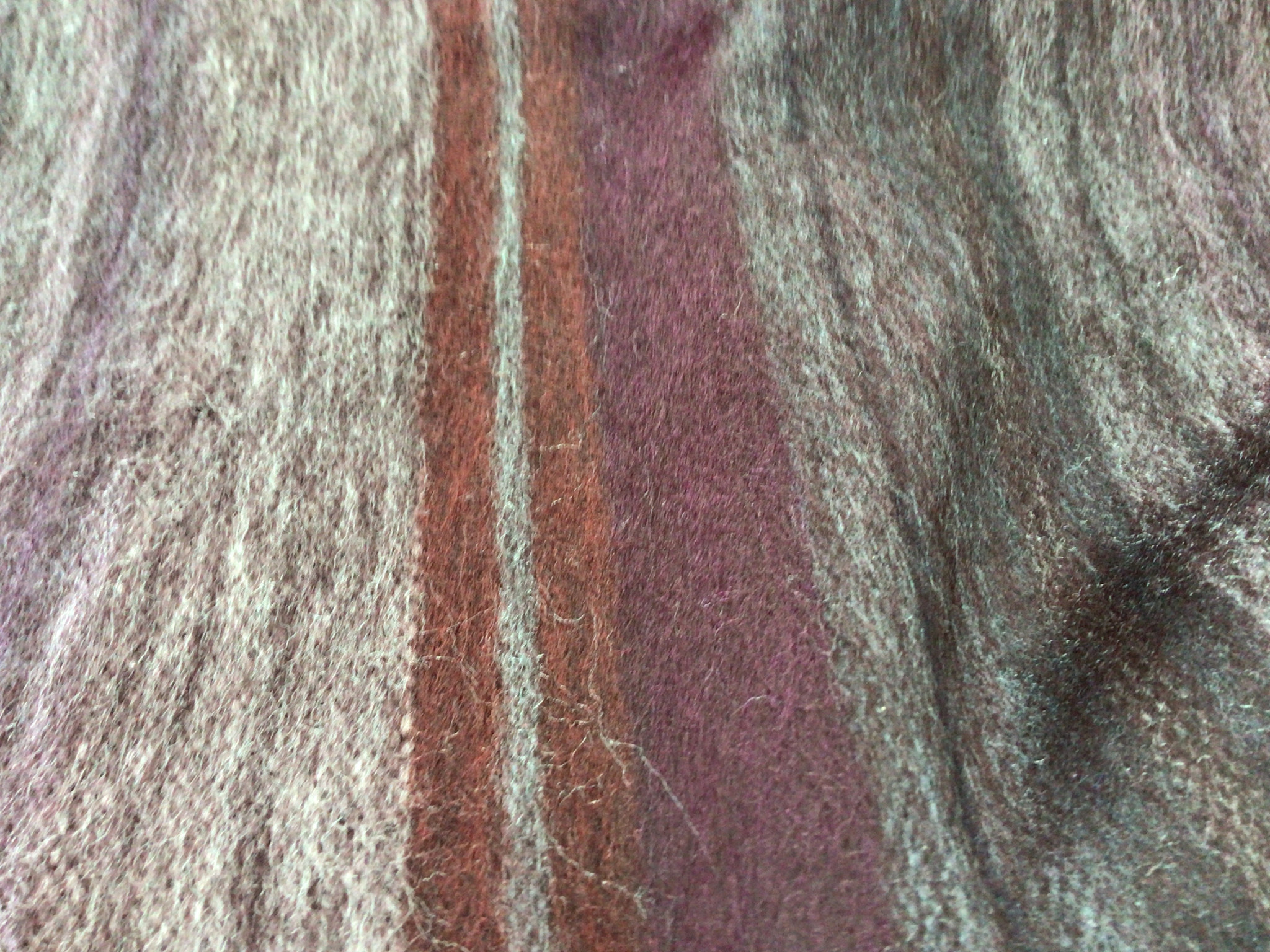 Funky Alpaca Alpaca Scarf, Blackberry Cordial