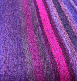 alpaca, scarf Alpaca Scarf, Plum Stripe