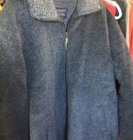 Peruvian Link Alpaca Barn Jacket XXL Charcoal