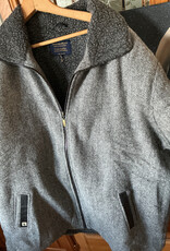 Peruvian Link Alpaca Arcadia Jacket  XL Charcoal