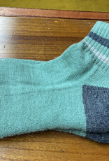 Sun Valley Alpaca Alpaca Socks, Child’s Green Small Shortie