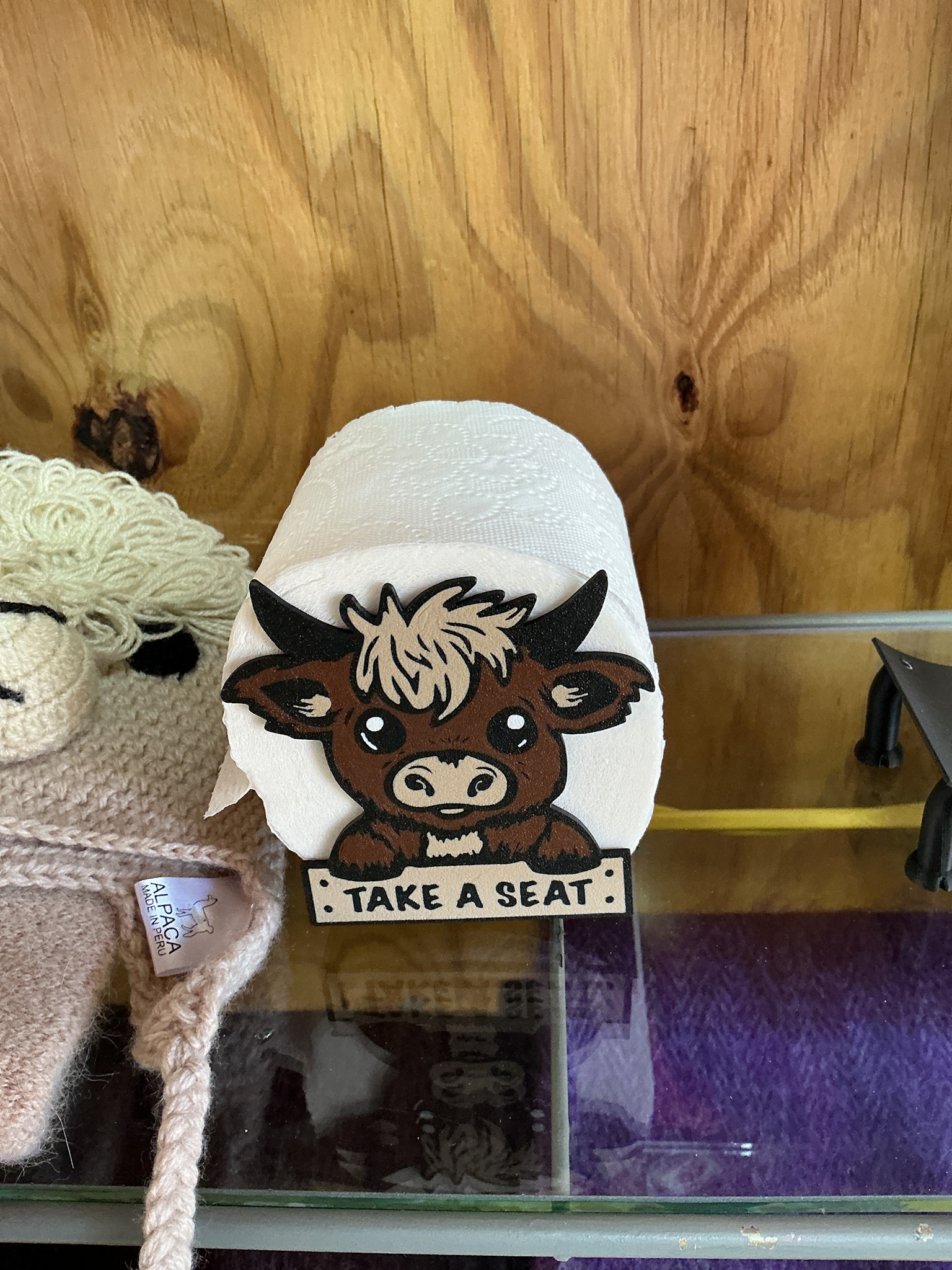 Scottish Calf Extra Toilet Roll Decor