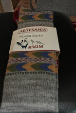 Artansia Alpaca Socks Ladies Med Grey