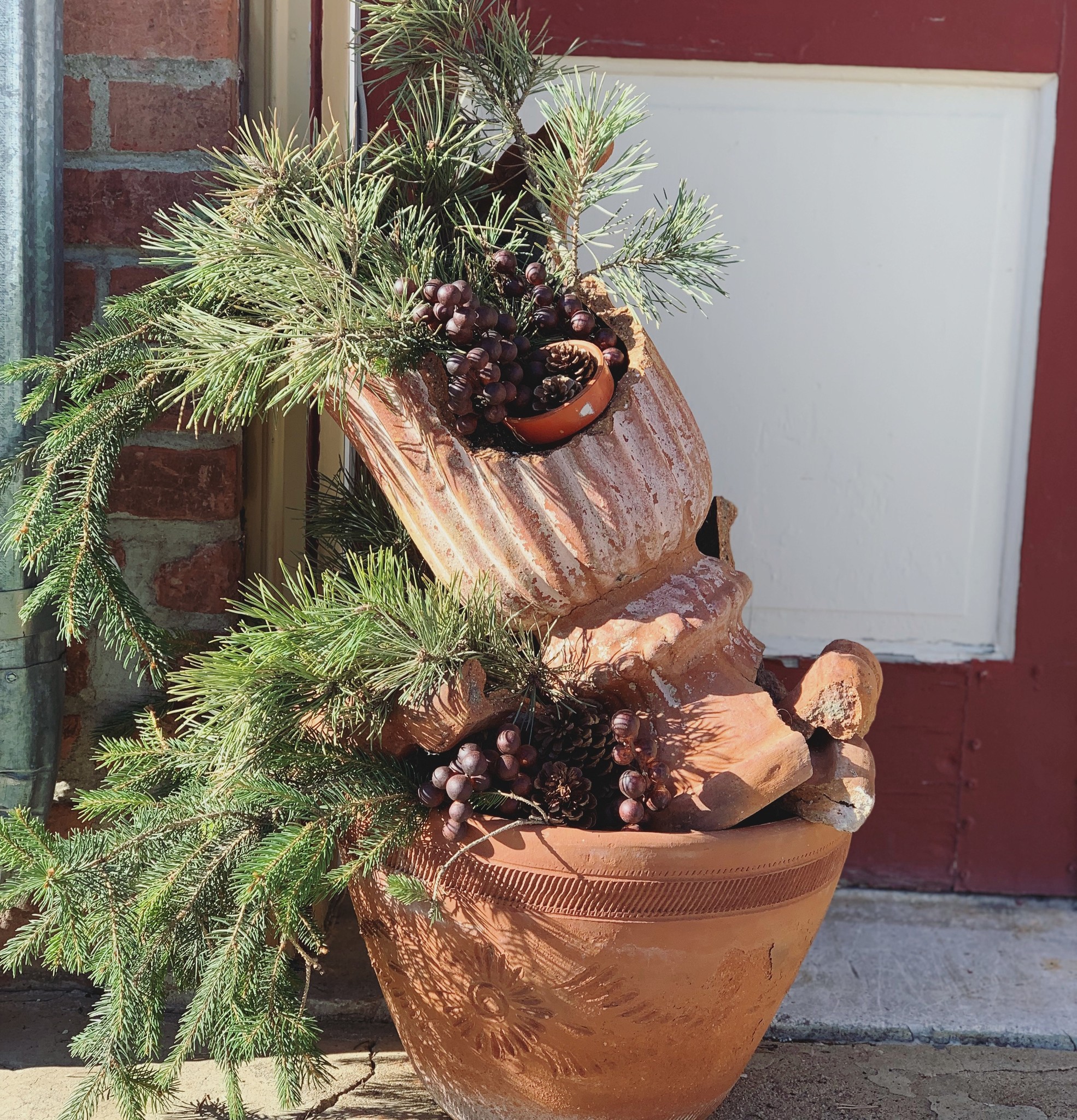 Upcycle Broken Terra Cotta Pots