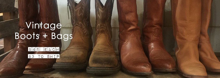 bags and boots