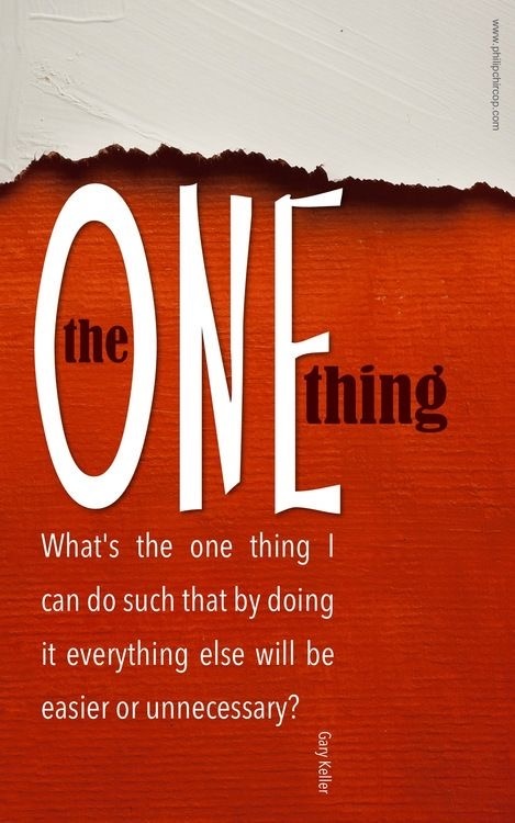 The One Thing by Gary Keller