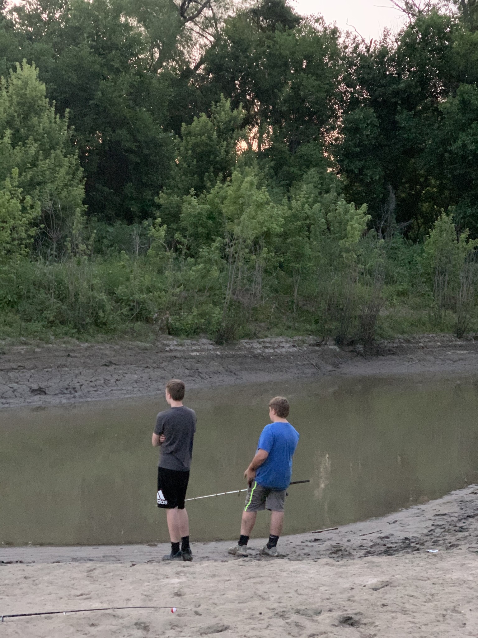 Fishing on the Missouri River