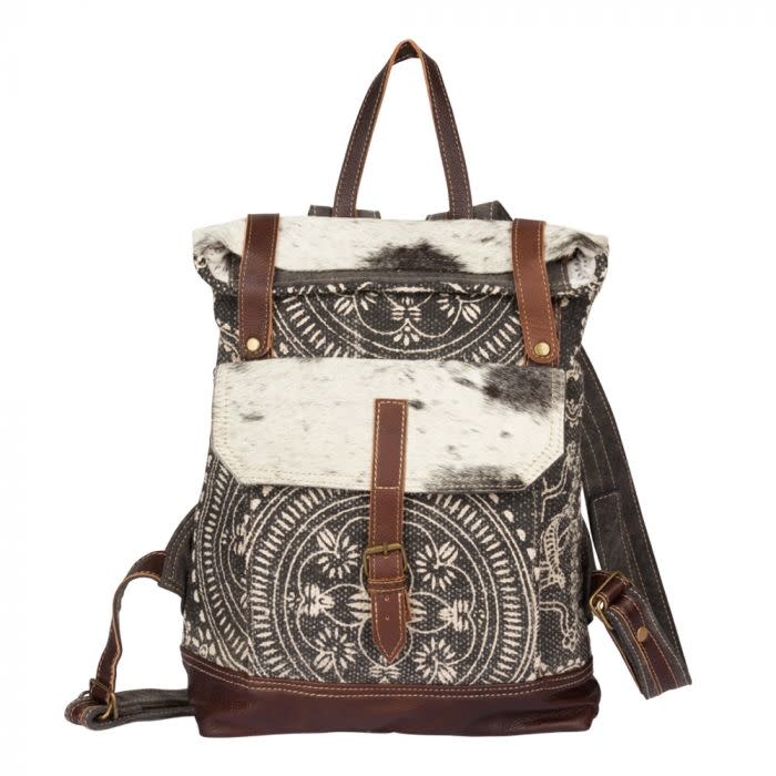 cowhide backpack