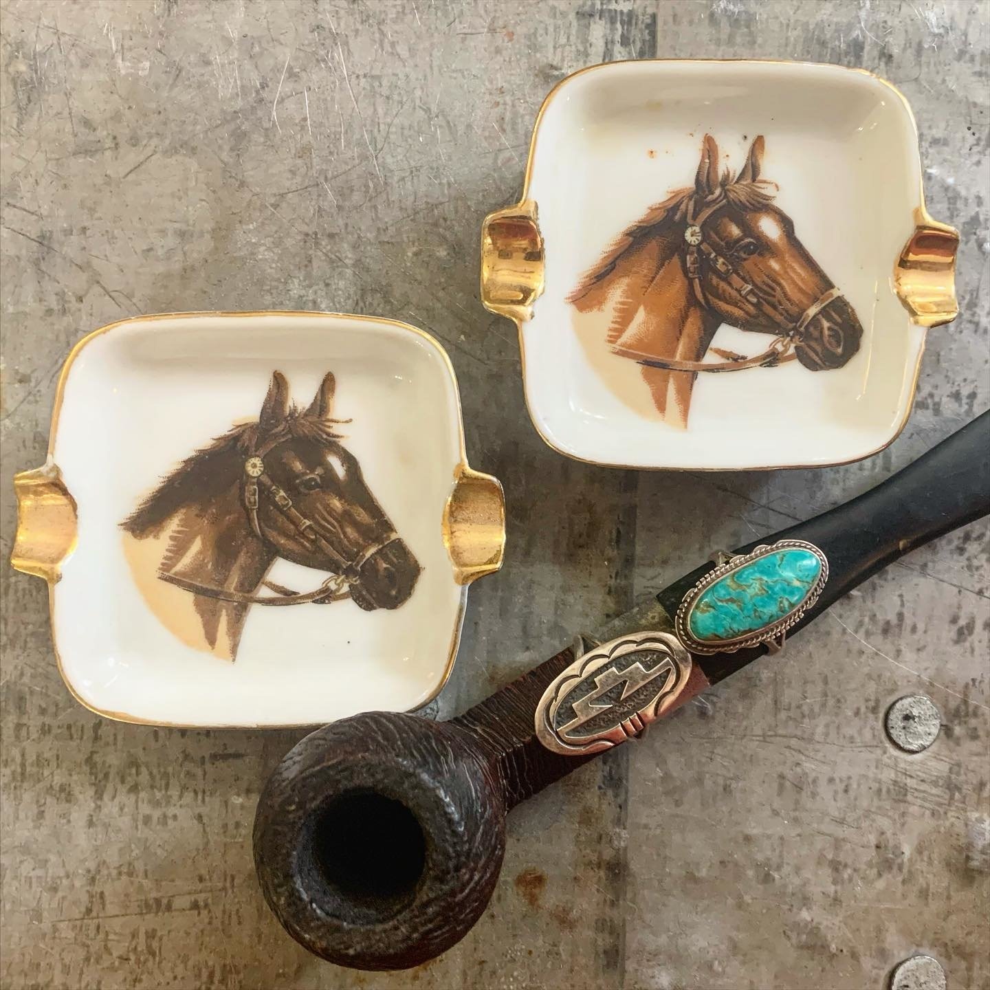 Vintage Ashtrays make great GIFTS to use as a Jewelry Holder