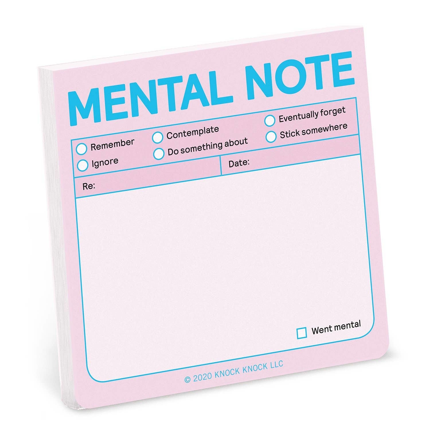 Mental Note Pastel Sticky Notes