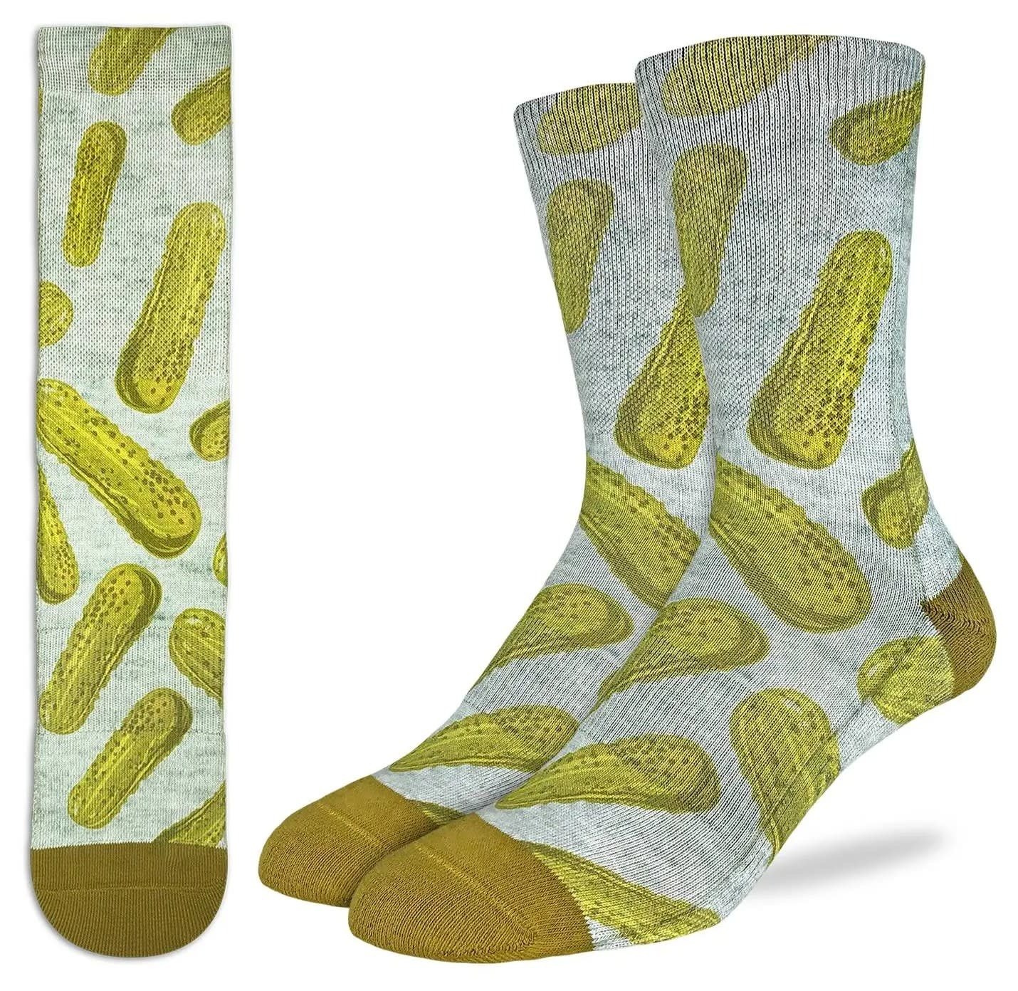 Wicked Pickle Men's Crew Socks