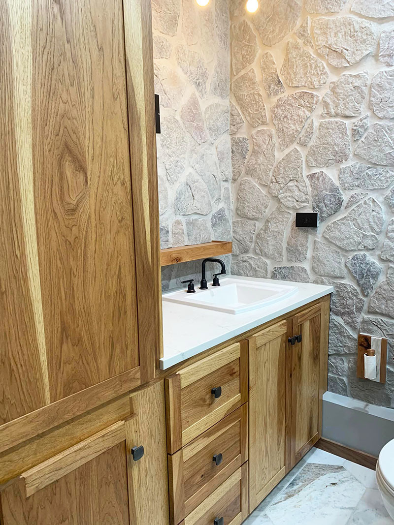 Stone Bathroom Remodel