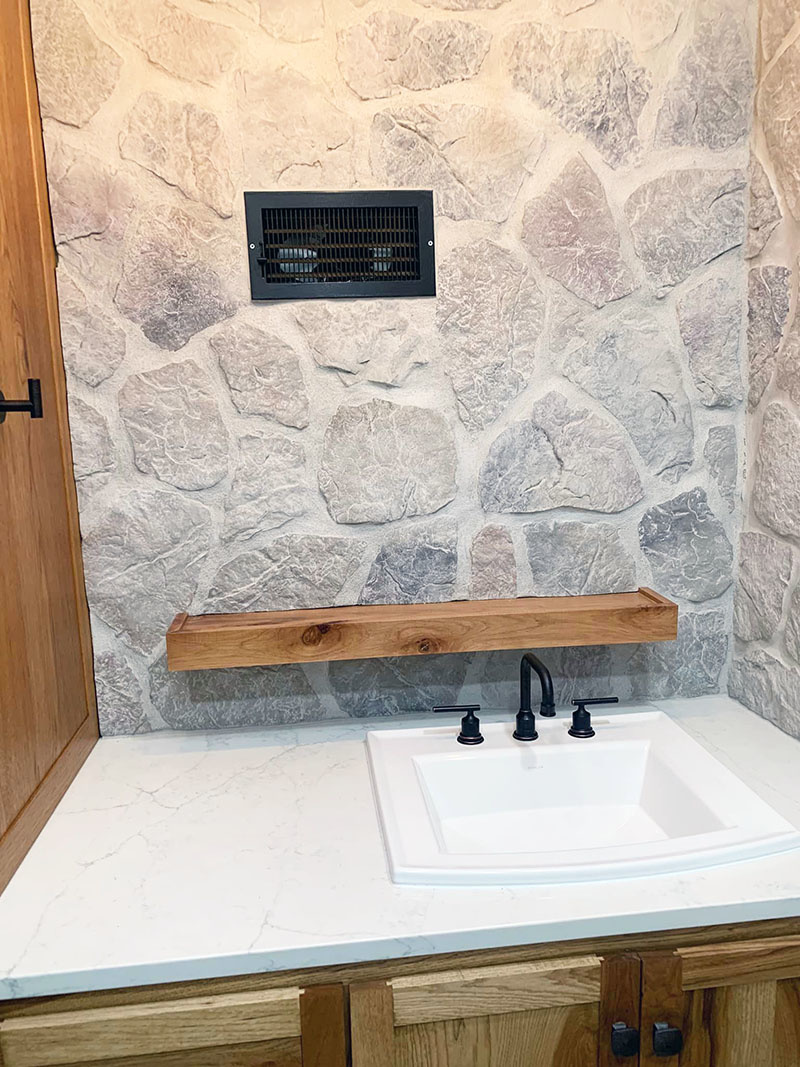 Stone Bathroom Remodel