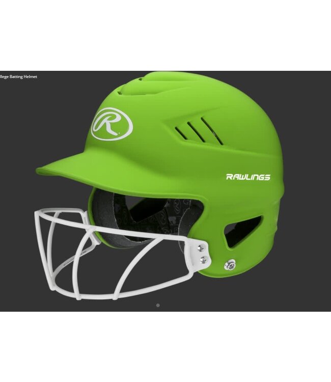 RAWLINGS COOLFLO HELMET WITH FACE GUARD- OSFM