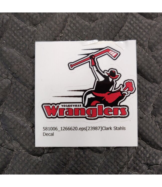 Helmet Sticker (Pair) -  Wranglers