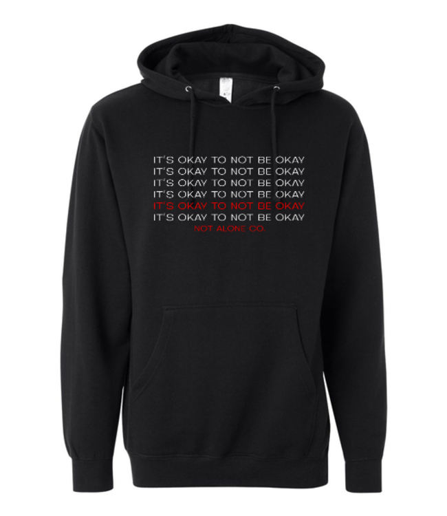 NOT ALONE BETWEEN THE LINES HOODIE