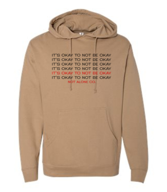 NOT ALONE NOT ALONE BETWEEN THE LINES HOODIE