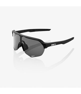 100% 100% S2 Soft Tact Black - Smoke Lens