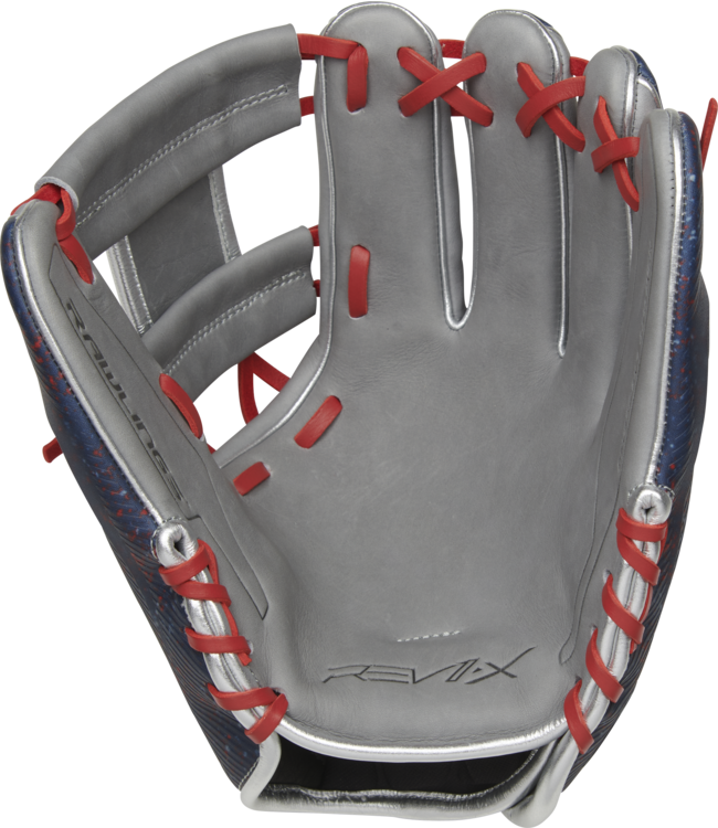 RAWLINGS "REV1X" GREY/BLU 11 1/2" RHT