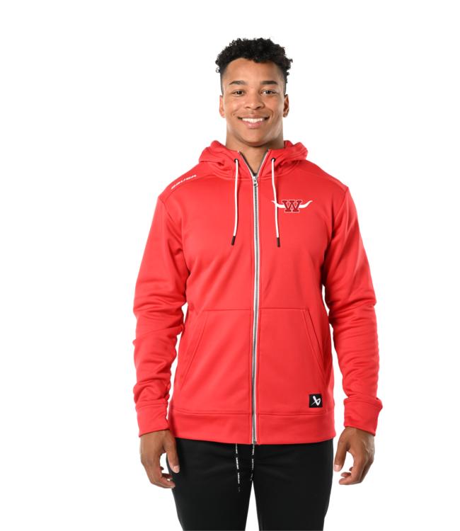 WRANGLERS BAUER TEAM FLEECE ZIP HOODIE-SR