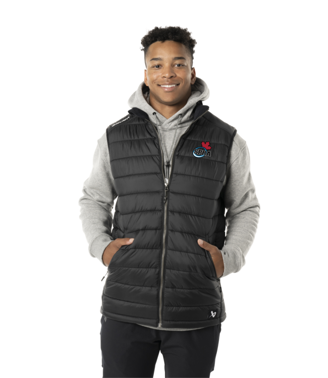 BAUER FLC HOODED PUFFER VEST SENIOR