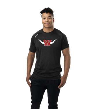 Bauer Hockey WRANGLERS S24 BAUER TEAM SS TECH TEE-YTH