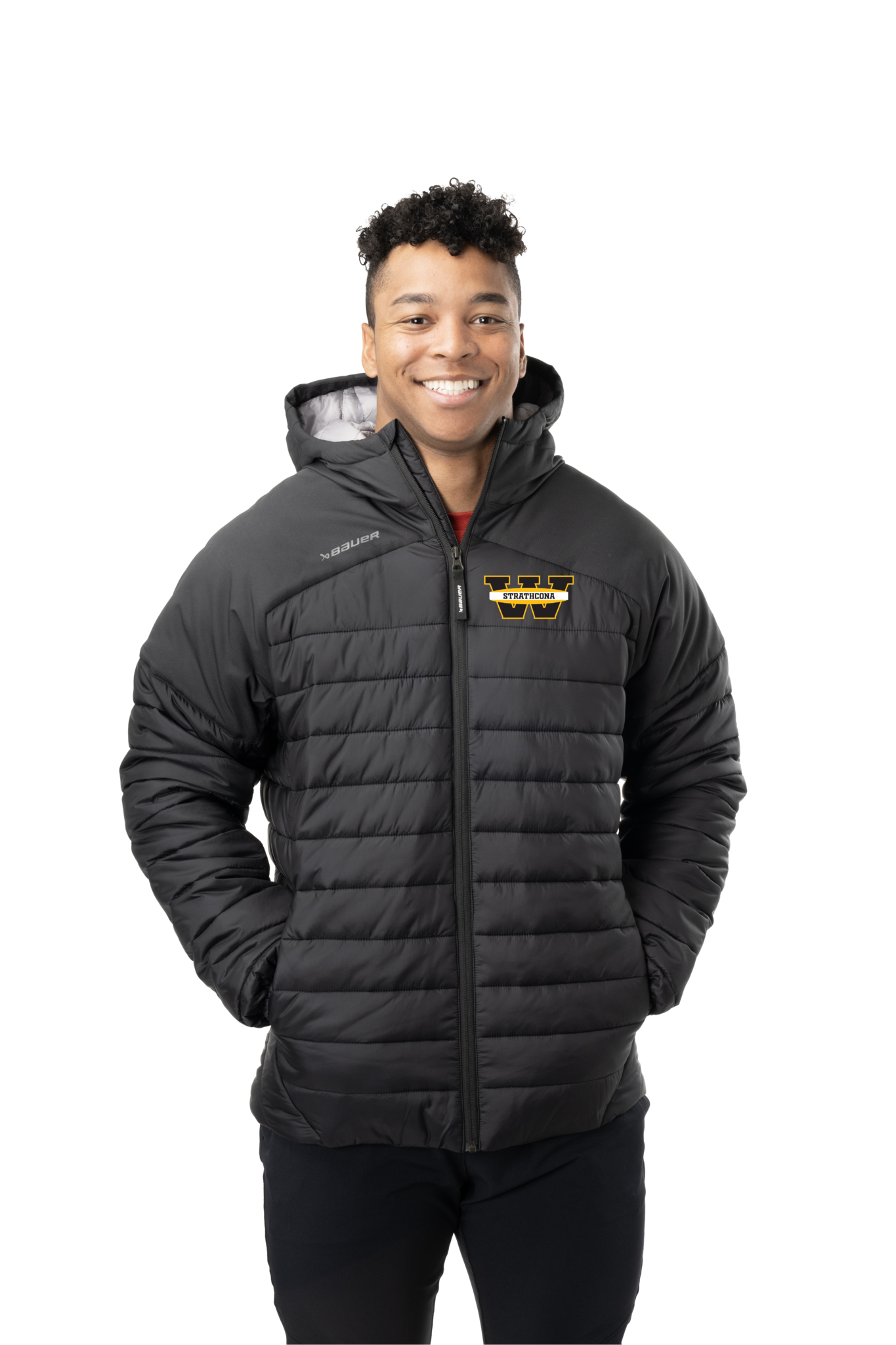 Bauer Team Youth Puffer Jacket Black S