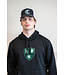 CRUSADERS HOODIE - BLACK/GREEN COAT OF ARMS