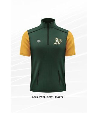 100MPH ATHLETICS 100MPH SHORT SLEEVE CAGE JACKET ADULT