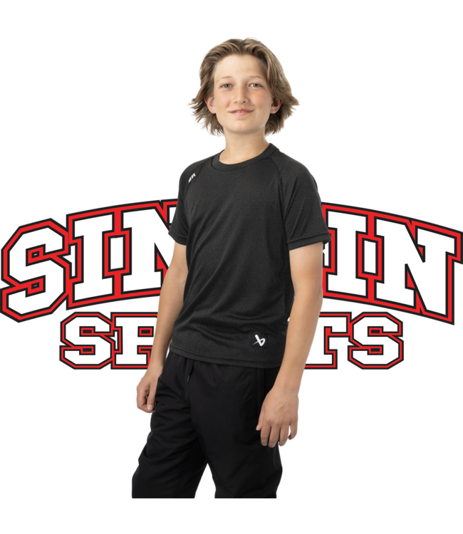 S24 BAUER TEAM SS TECH TEE-YTH