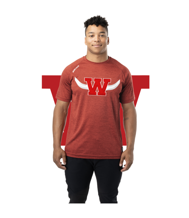 S24 BAUER TEAM SS TECH TEE-SR