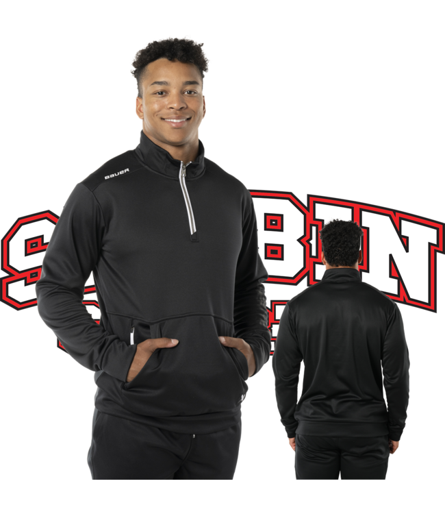 S23 BAUER TEAM FLEECE 1/2 ZIP-SR