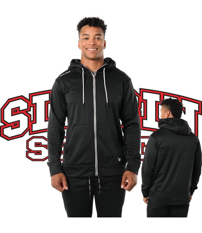 S23 BAUER TEAM FLEECE ZIP HOODIE-SR