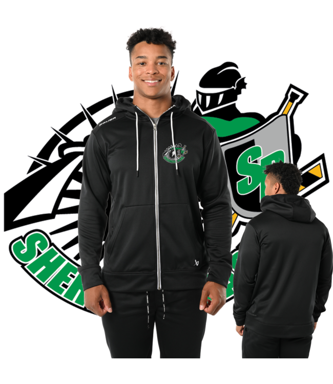S23 BAUER TEAM FLEECE ZIP HOODIE-SR