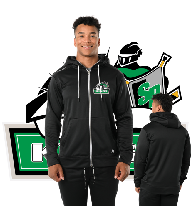 S23 BAUER TEAM FLEECE ZIP HOODIE-SR
