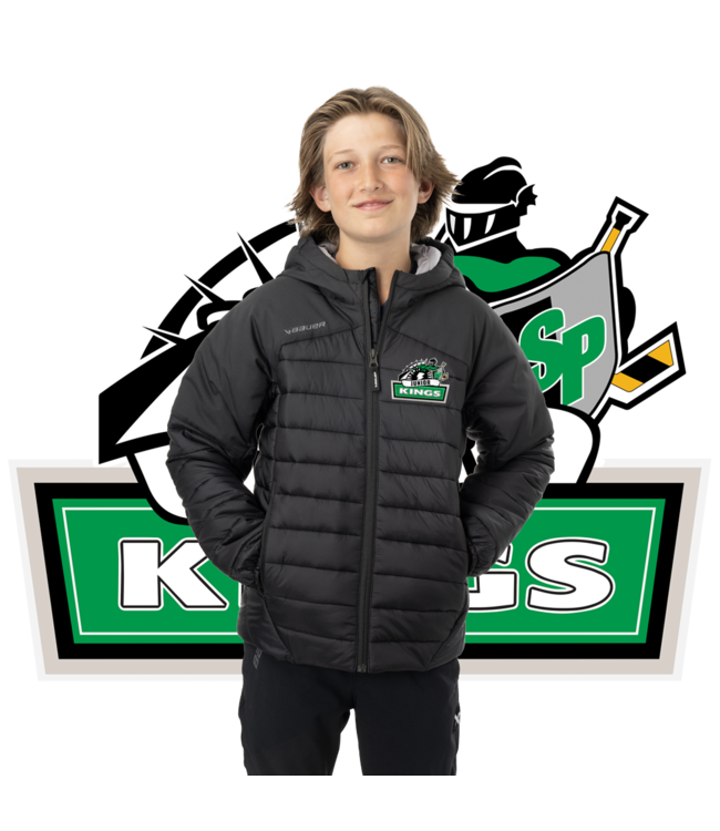 JR KINGS S24 BAUER TEAM PUFFER JACKET-YTH