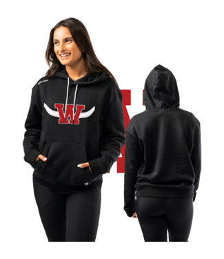 Bauer Hockey WRANGLERS S25 BAUER WOMENS TEAM PULLOVER HOODIE