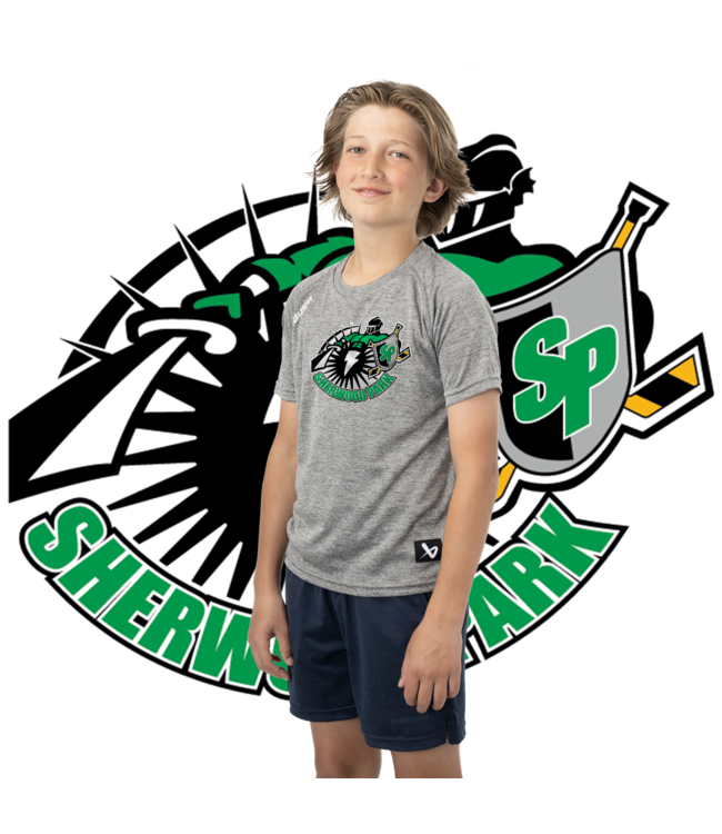 SPMHA S24 BAUER TEAM SS TECH TEE-YTH