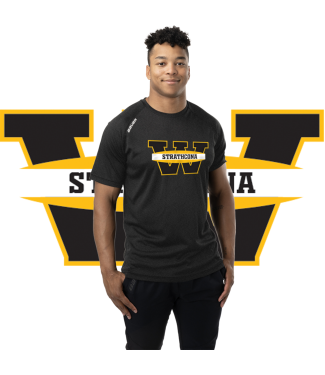 WARRIORS S24 BAUER TEAM SS TECH TEE-SR