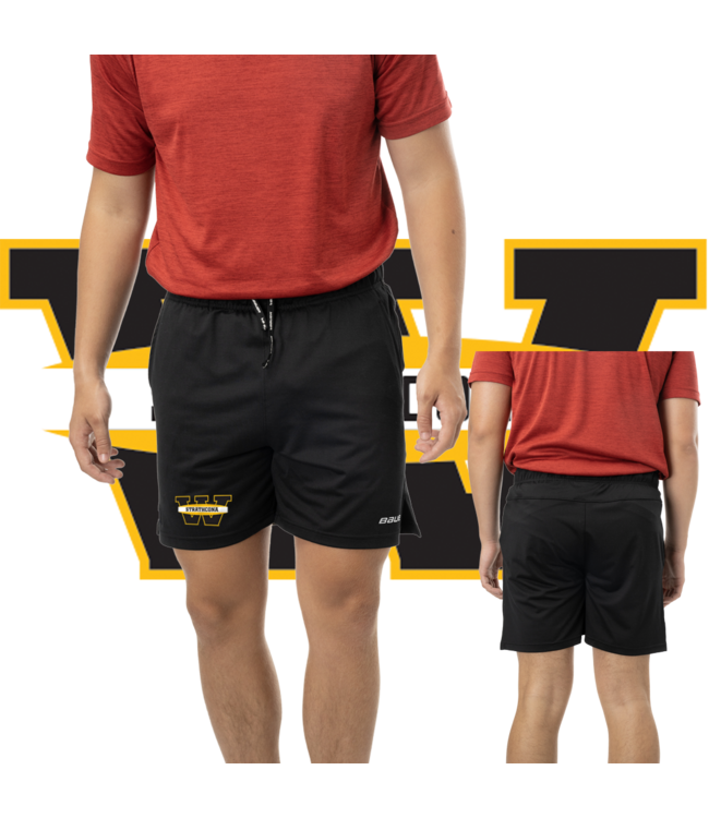 WARRIORS S24 BAUER TEAM KNIT SHORT-SR