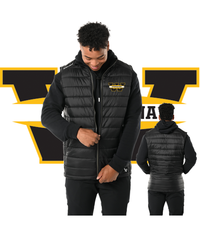 WARRIORS BAUER TEAM PUFFER VEST-SR