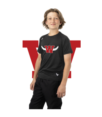 Bauer Hockey WRANGLERS S24 BAUER TEAM SS TECH TEE-YTH