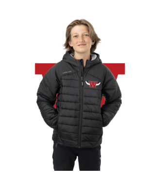 Bauer Hockey WRANGLERS S24 BAUER TEAM PUFFER JACKET-YTH