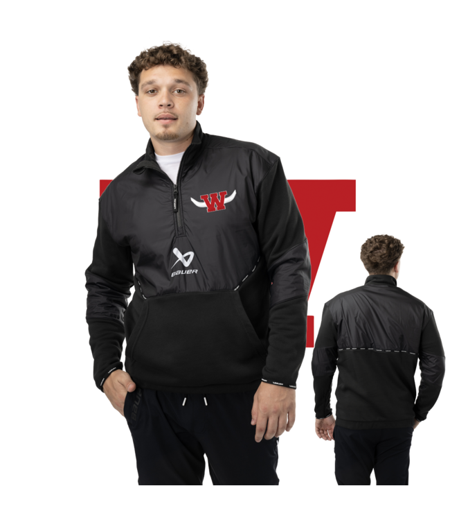 WRANGLERS S24 BAUER TEAM 1/2 ZIP PULLOVER-SR