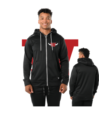 Bauer Hockey WRANGLERS BAUER TEAM FLEECE ZIP HOODIE-SR