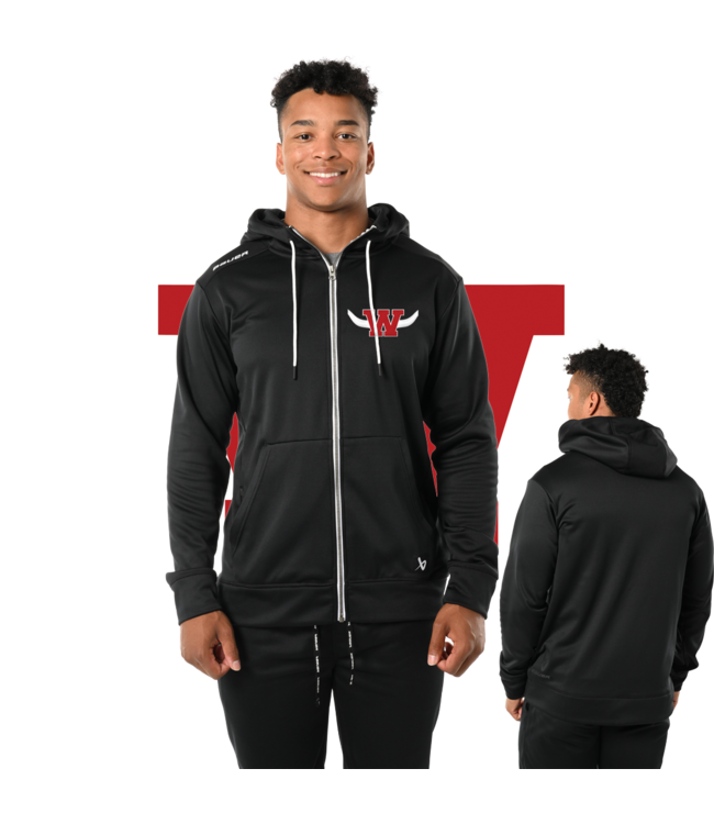 WRANGLERS BAUER TEAM FLEECE ZIP HOODIE-SR