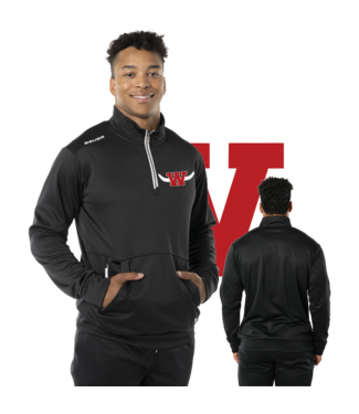 Bauer Hockey WRANGLERS BAUER TEAM FLEECE 1/2 ZIP-SR